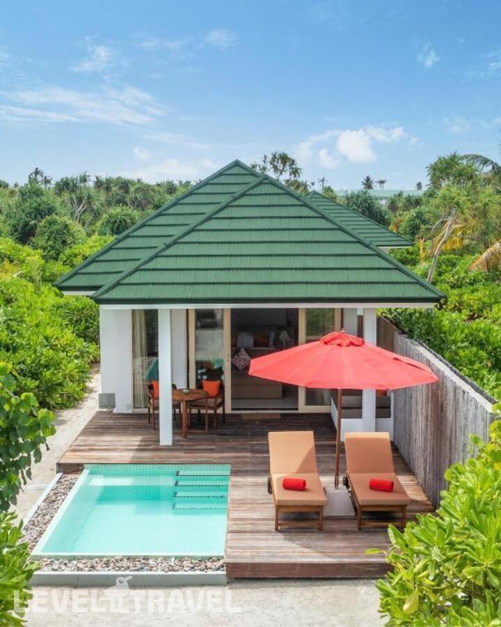 фотографии номера Пляжная вилла с бассейном отеля Siyam World Maldives в Мальдивы(Нону Атолл) - фото №4