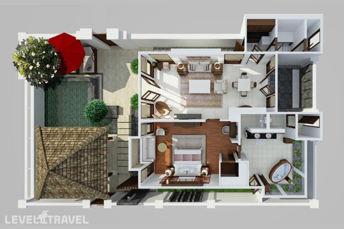 фотографии номера Вилла Гибискус отеля The Laguna, A Luxury Collection Resort & Spa в Индонезия(Нуса Дуа) - фото №5