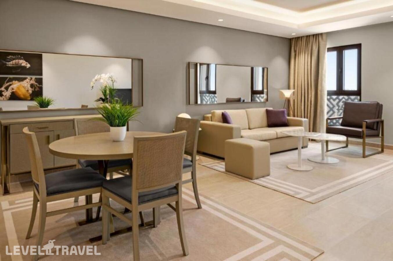 фотографии номера Апартаменты с видом на море (1 спальня) отеля Wyndham Residences The Palm в ОАЭ(Дубай Пальма) - фото №2