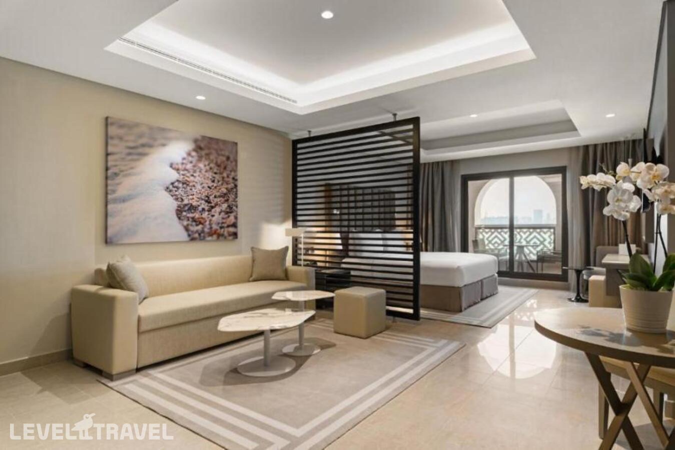 фотографии номера Студия делюкс с видом на море отеля Wyndham Residences The Palm в ОАЭ(Дубай Пальма) - фото №1