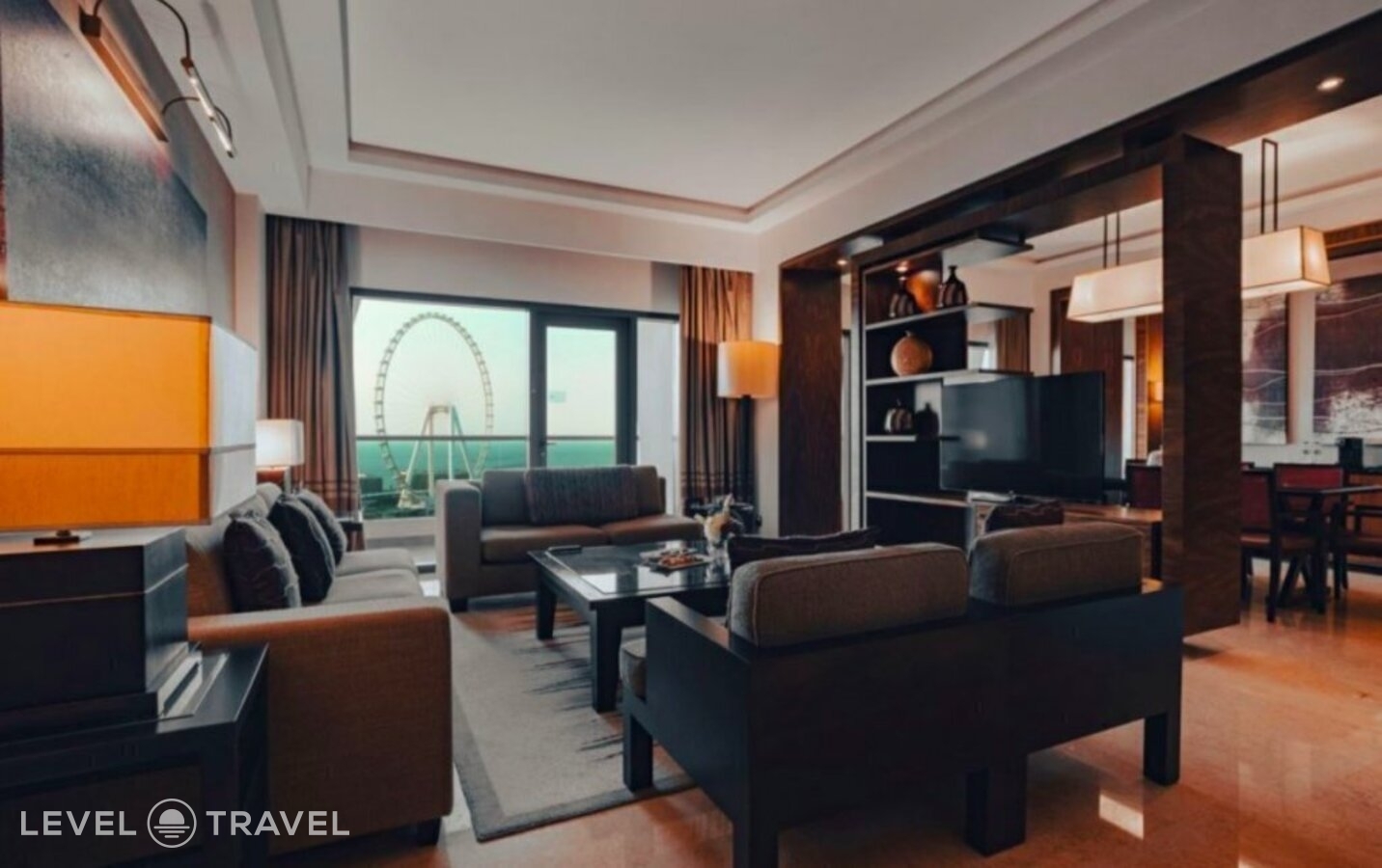 фотографии номера Люкс (2 спальни) отеля Amwaj Rotana Jumeirah Beach (Ex.Amwaj Rotana) в ОАЭ(Дубай Марина) - фото №2