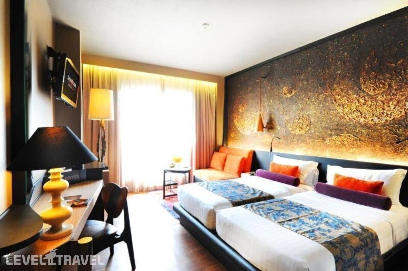 фотографии номера Трехместный делюкс отеля Siam & Siam Design Hotel & Spa в Таиланд(Бангкок) - фото №1