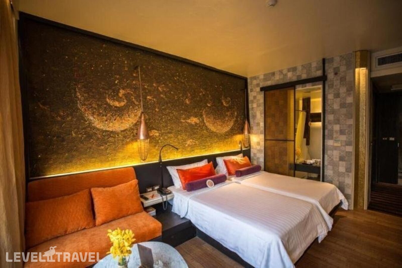 фотографии номера Трехместный делюкс отеля Siam & Siam Design Hotel & Spa в Таиланд(Бангкок) - фото №2