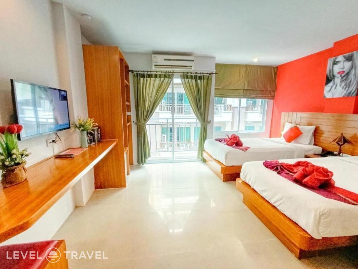 фотографии номера Семейный номер отеля Pj Patong Resortel в Таиланд(Патонг Бич) - фото №6