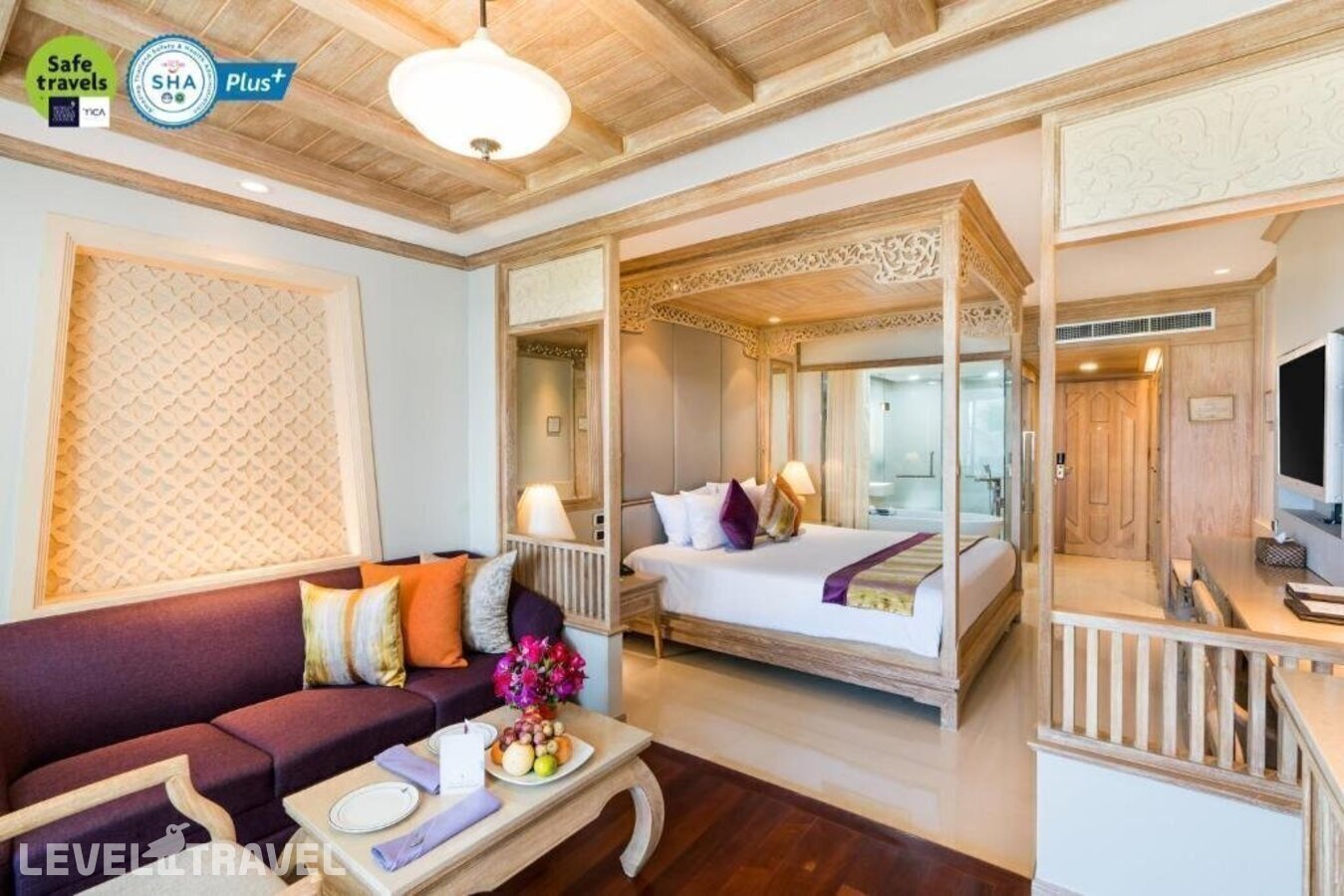фотографии номера Трехместный делюкс отеля Royal Cliff Beach Hotel в Таиланд(Пратамнак) - фото №1