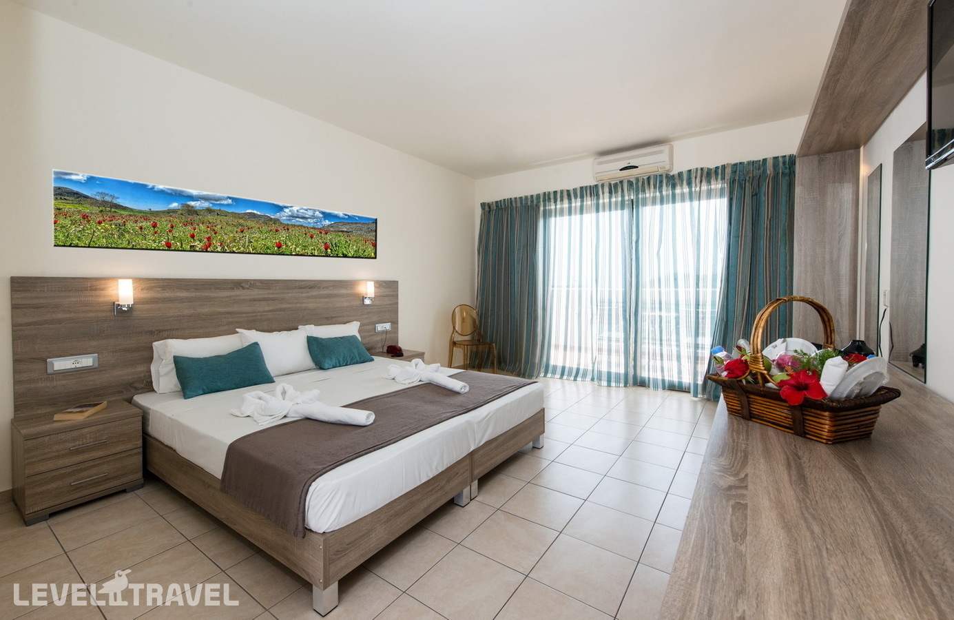 фотографии номера Улучшенный с видом на море отеля Panorama Village Hotel в Греция(Агия-Пелагия) - фото №1