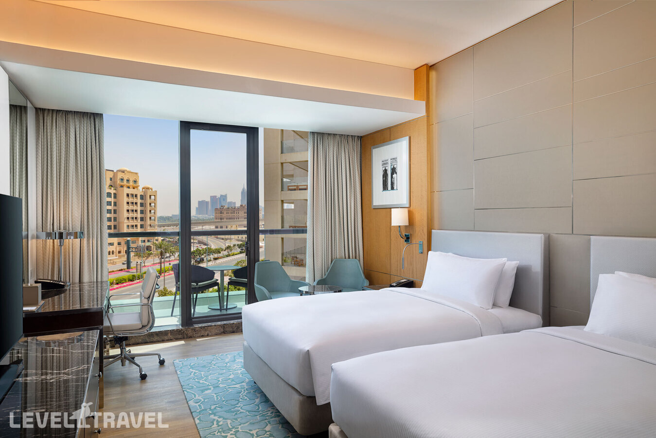 фотографии номера Семейный номер отеля Hilton Dubai Palm Jumeirah в ОАЭ(Дубай Пальма) - фото №6