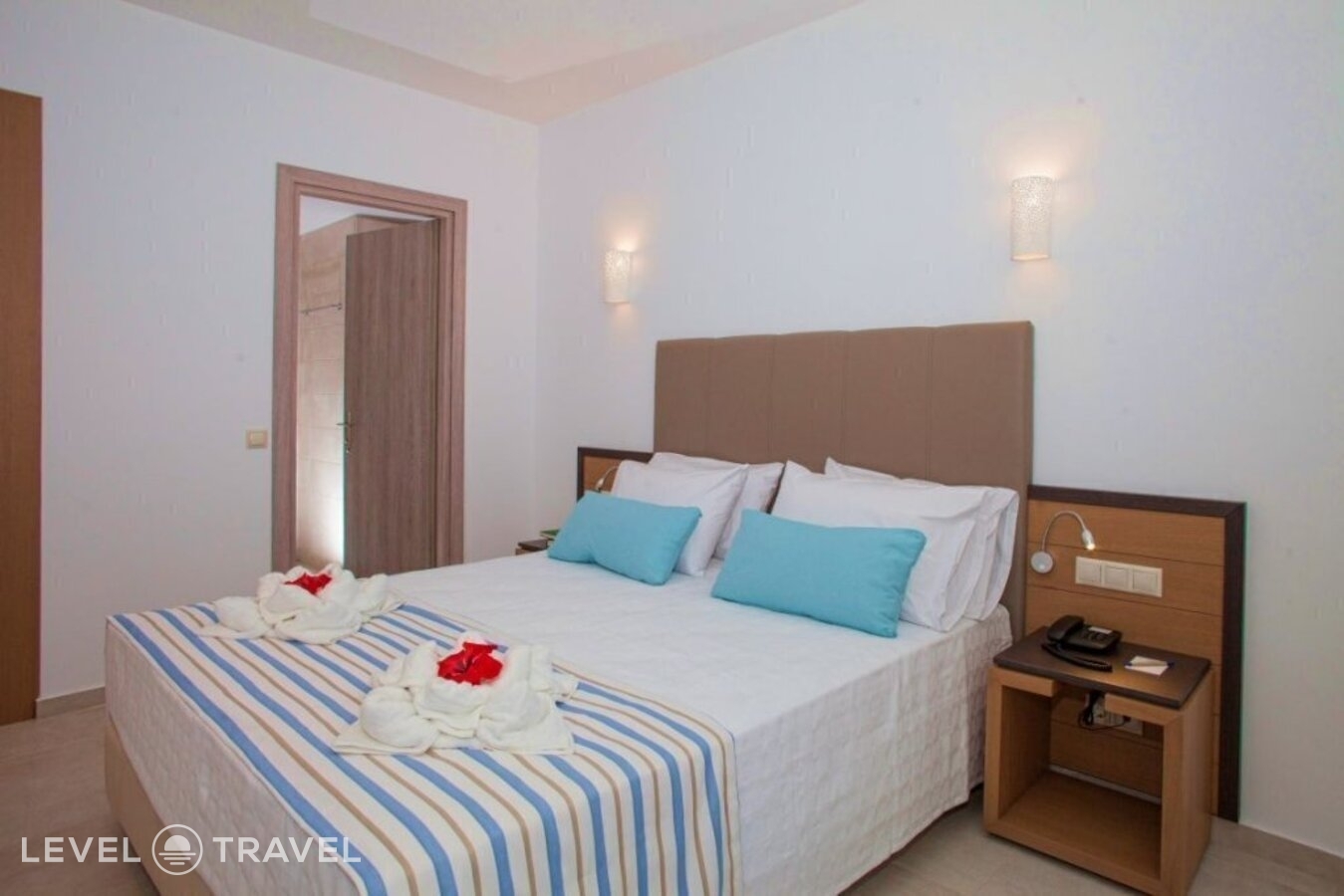 фотографии номера Делюкс отеля Minos Hotel в Греция(Ретимно) - фото №10