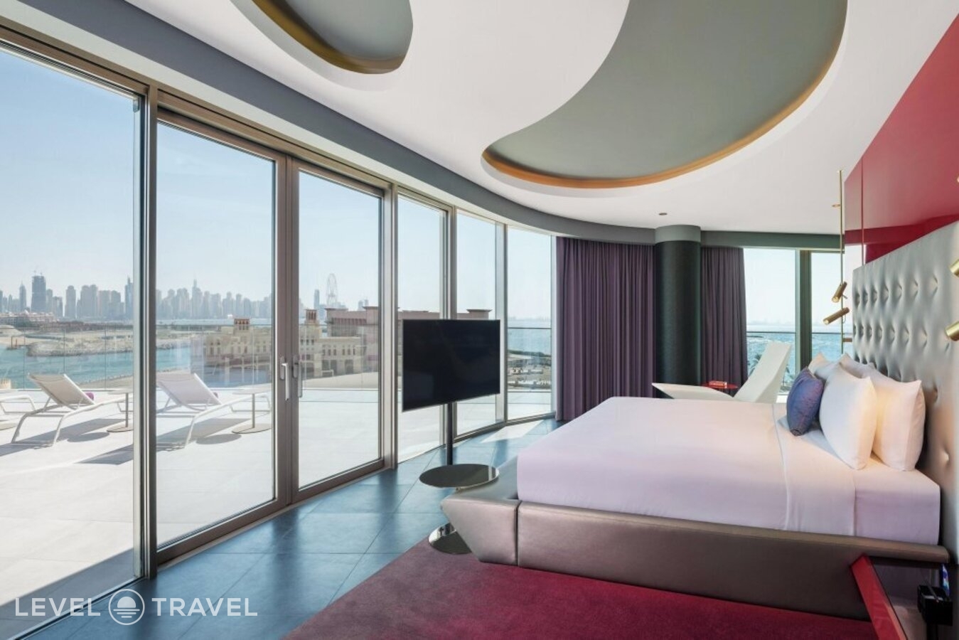 фотографии номера Люкс отеля W Dubai The Palm Hotel в ОАЭ(Дубай Пальма) - фото №49