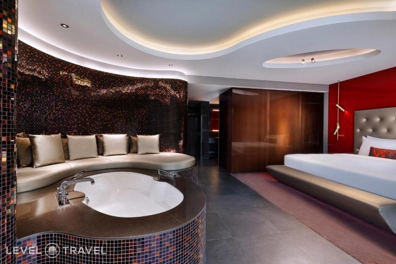 фотографии номера Люкс отеля W Dubai The Palm Hotel в ОАЭ(Дубай Пальма) - фото №26