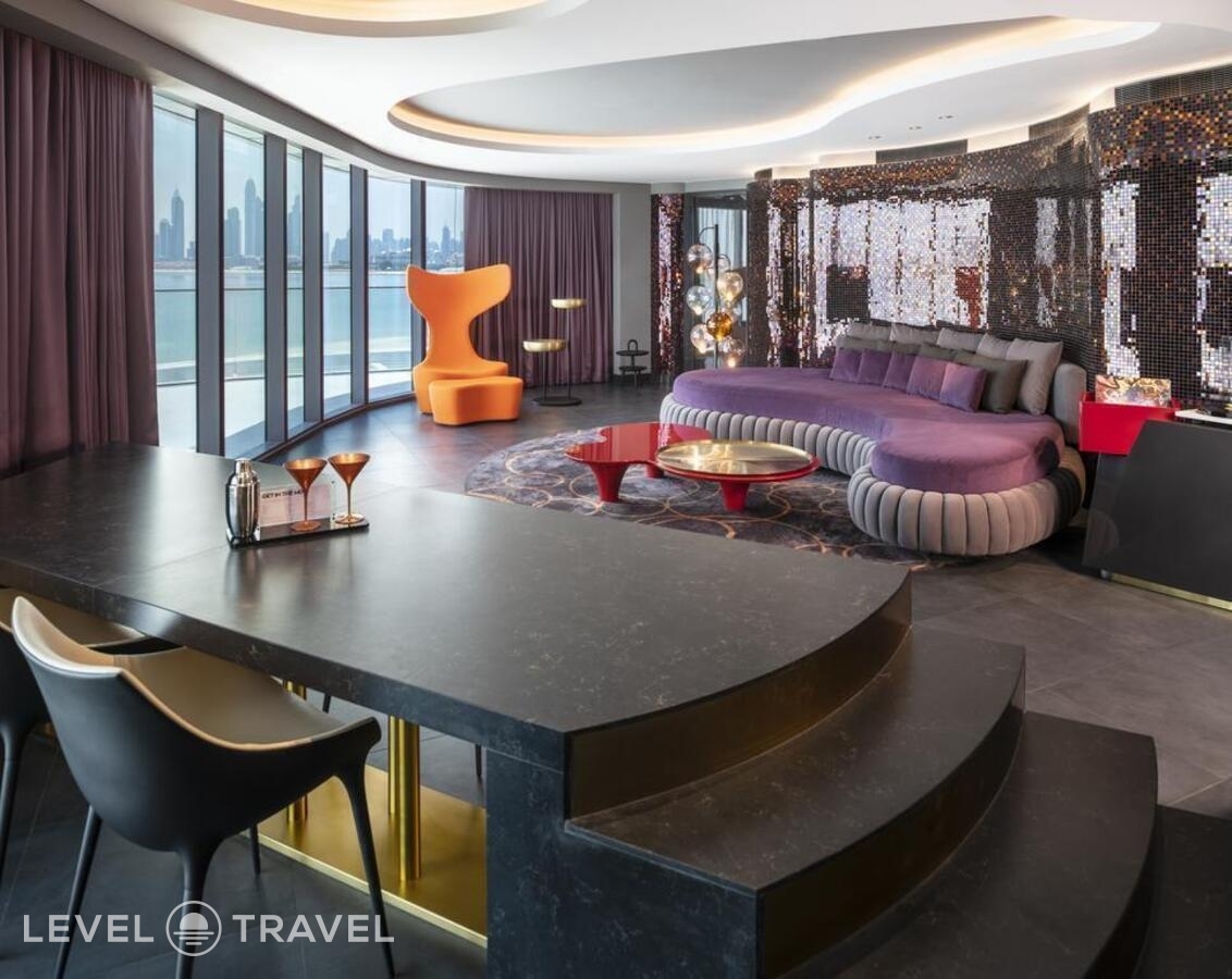 фотографии номера Люкс отеля W Dubai The Palm Hotel в ОАЭ(Дубай Пальма) - фото №3