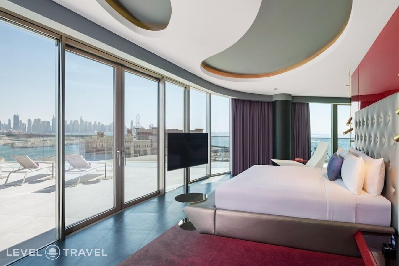 фотографии номера Люкс Wow отеля W Dubai The Palm Hotel в ОАЭ(Дубай Пальма) - фото №7