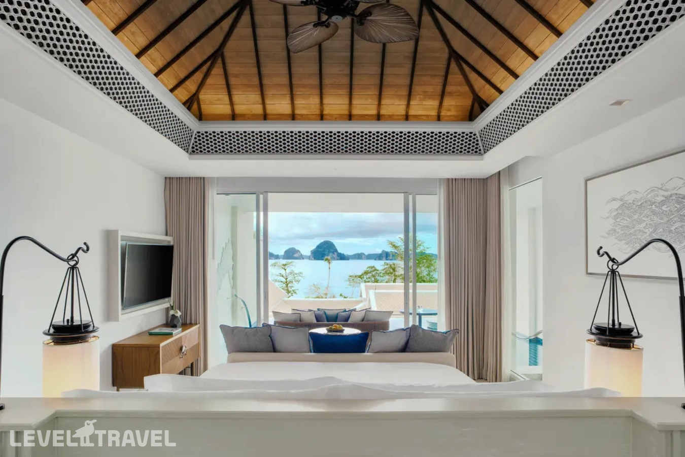 фотографии номера Люкс Премиум с бассейном и видом на море отеля Banyan Tree Krabi в Таиланд(Краби) - фото №1