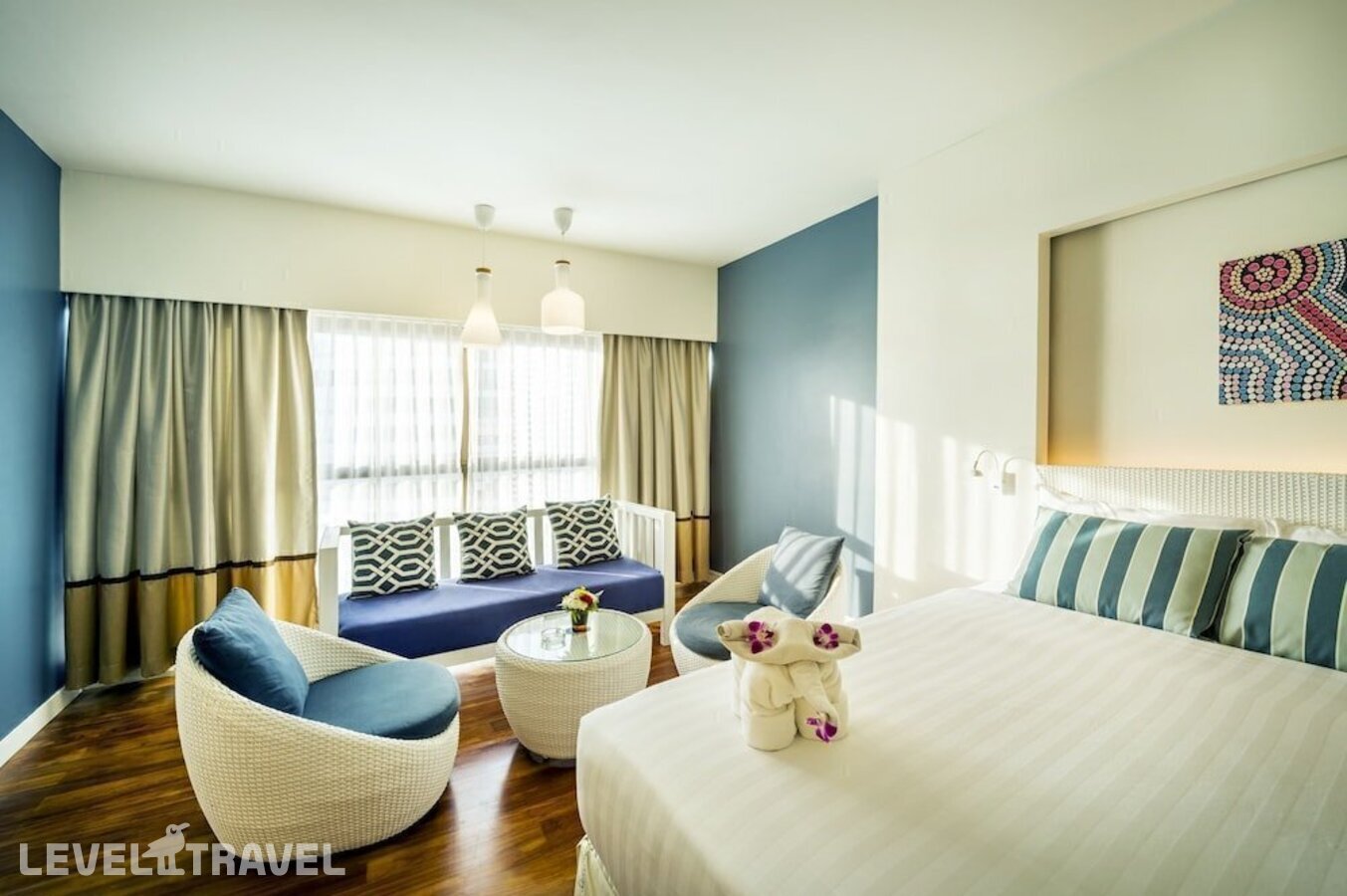фотографии номера Делюкс отеля Jomtien Palm Beach Hotel в Таиланд(Джомтьен) - фото №1