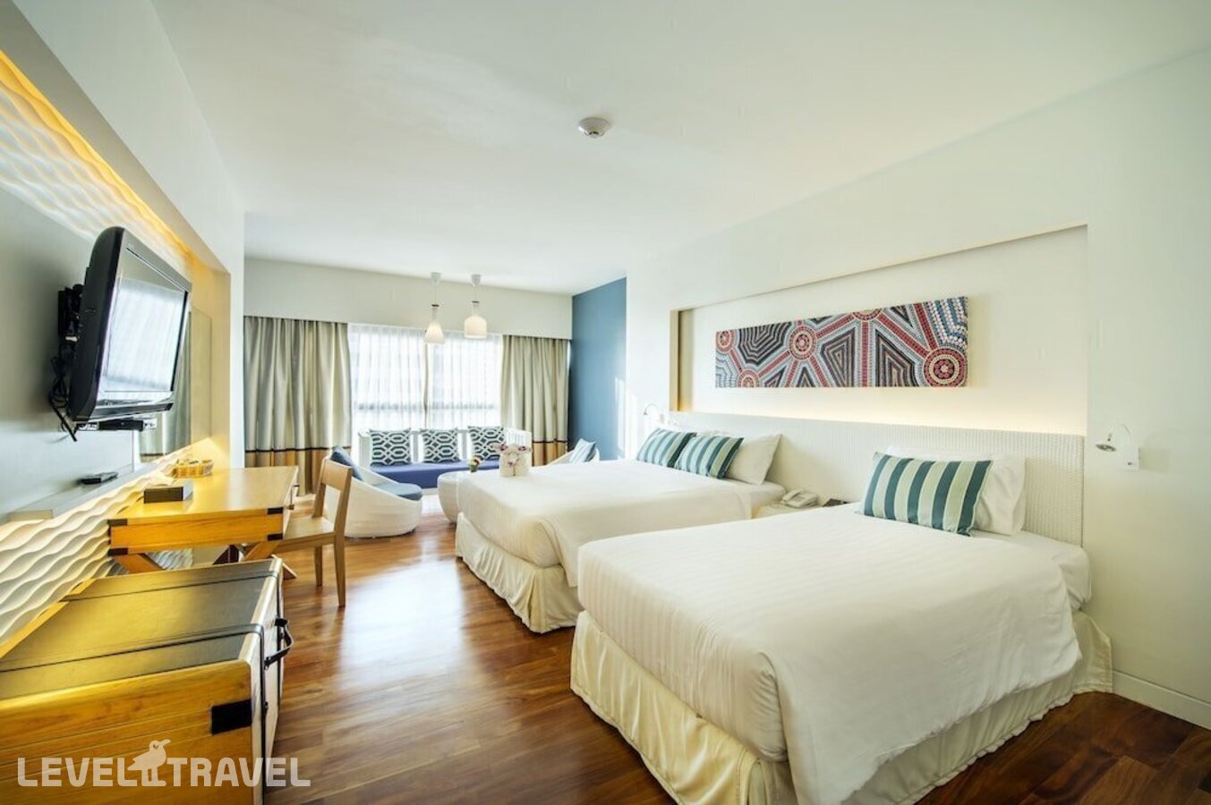 фотографии номера Делюкс отеля Jomtien Palm Beach Hotel в Таиланд(Джомтьен) - фото №3