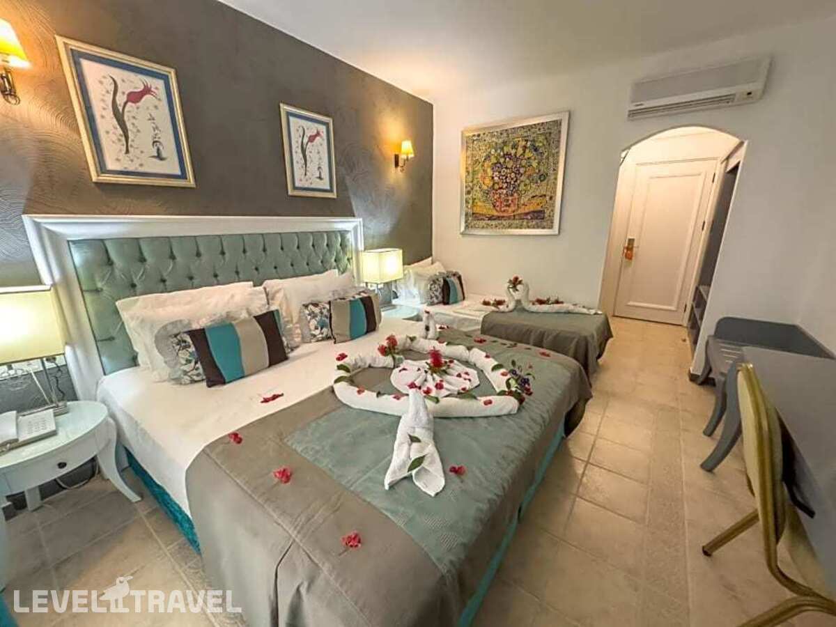 фотографии номера Одноместный номер отеля Tiana Beach Hotel в Турция(Кадикале) - фото №8