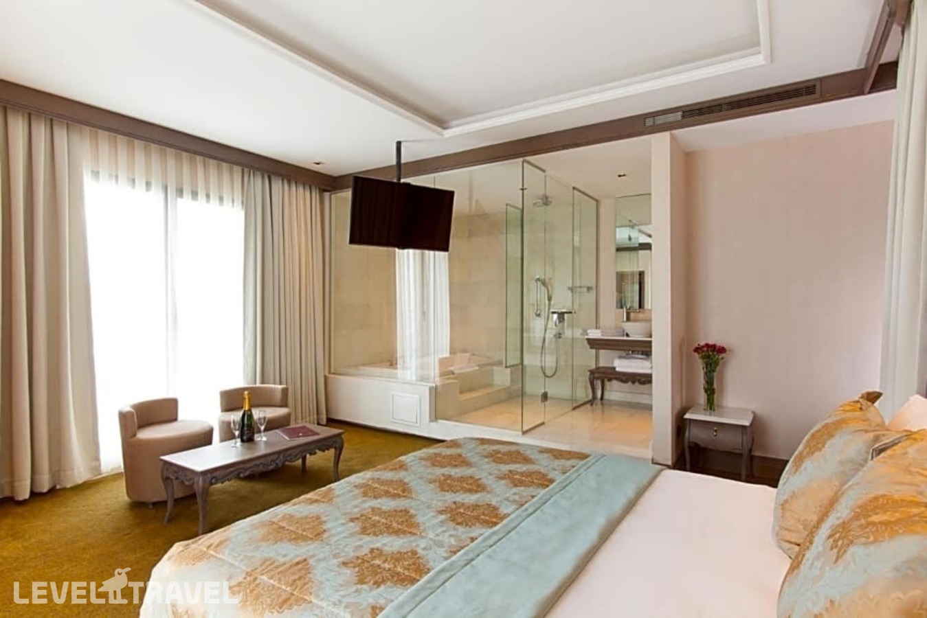 фотографии номера Улучшенный номер отеля Ahc Ayasofya Hotel (Ex. Pierre Loti Hotel) в Турция(Фатих) - фото №2