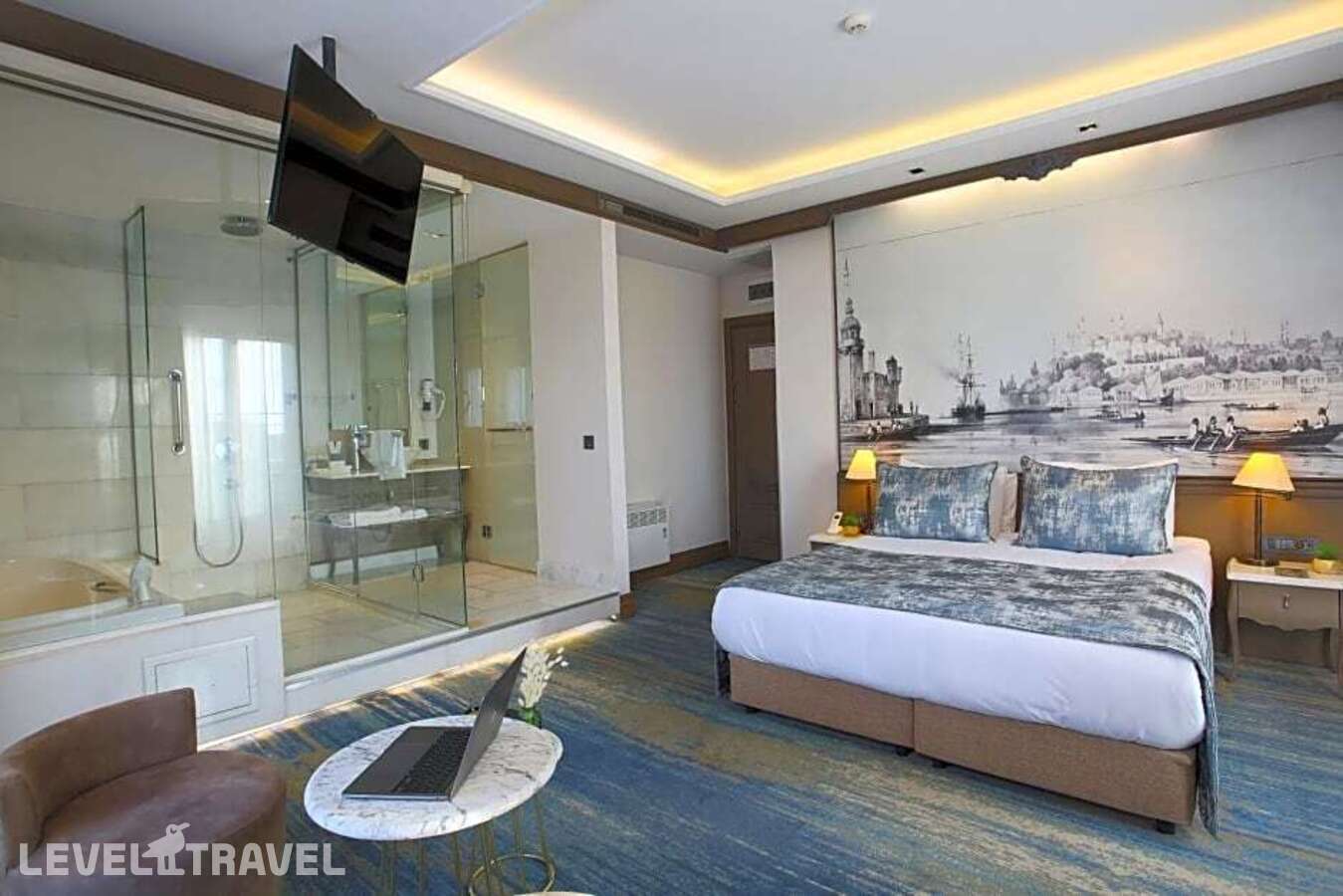 фотографии номера Улучшенный номер отеля Ahc Ayasofya Hotel (Ex. Pierre Loti Hotel) в Турция(Фатих) - фото №3