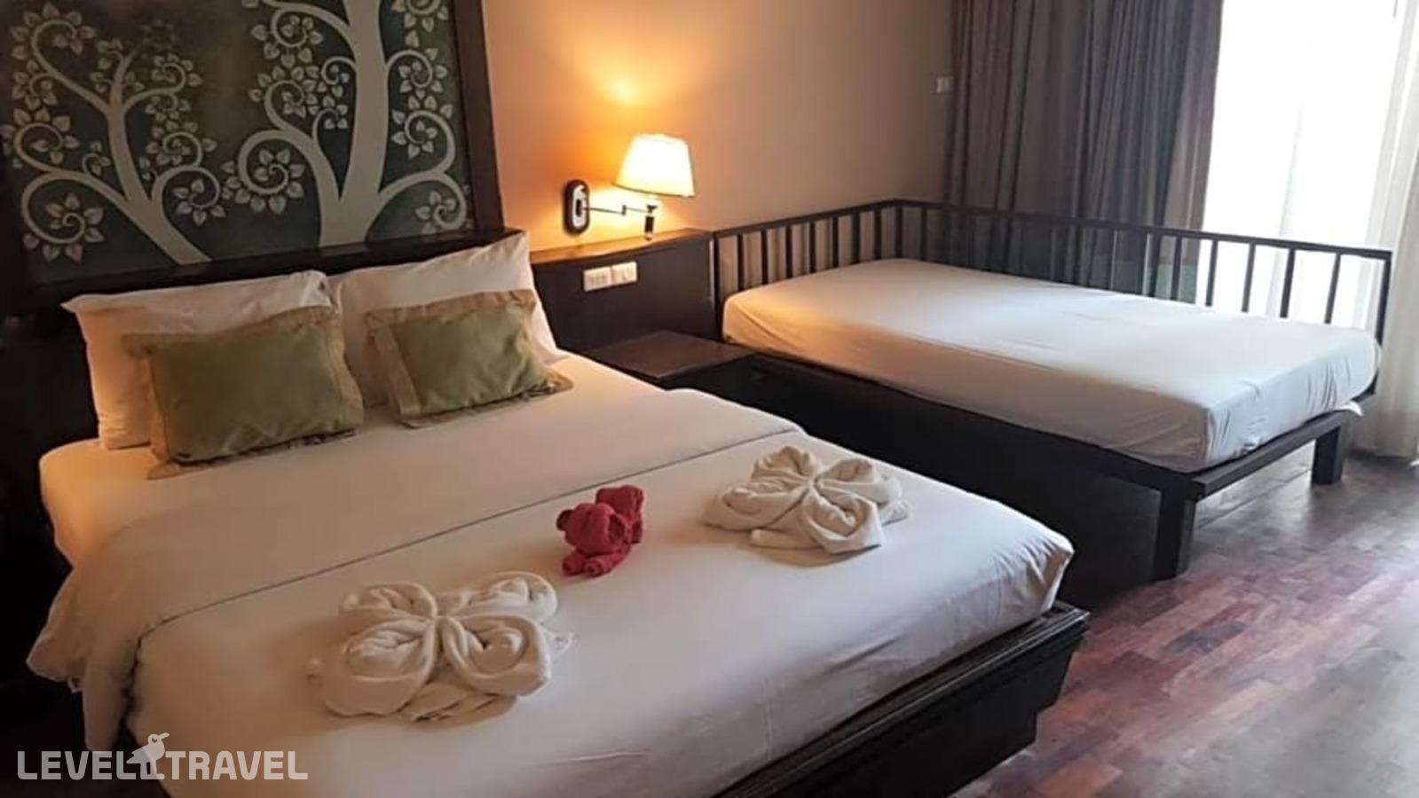 фотографии номера Трехместный улучшенный отеля Sarita Chalet & Spa в Таиланд(Джомтьен) - фото №3