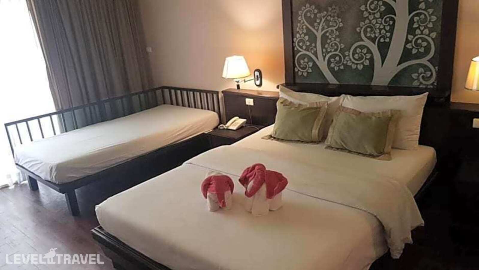 фотографии номера Трехместный улучшенный отеля Sarita Chalet & Spa в Таиланд(Джомтьен) - фото №2