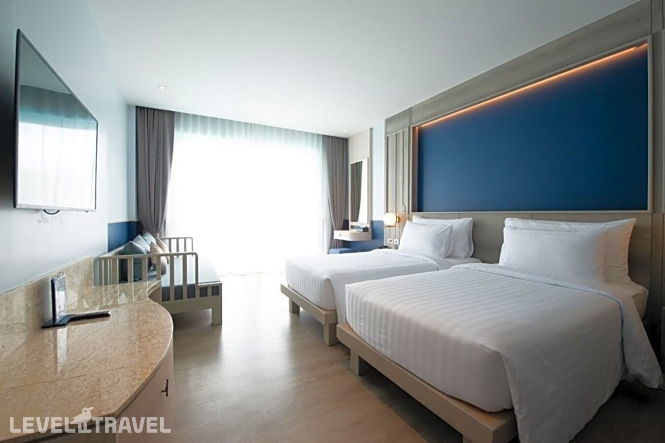 фотографии номера Делюкс с видом на сад отеля Seabed Grand Hotel Phuket в Таиланд(город Пхукет) - фото №10