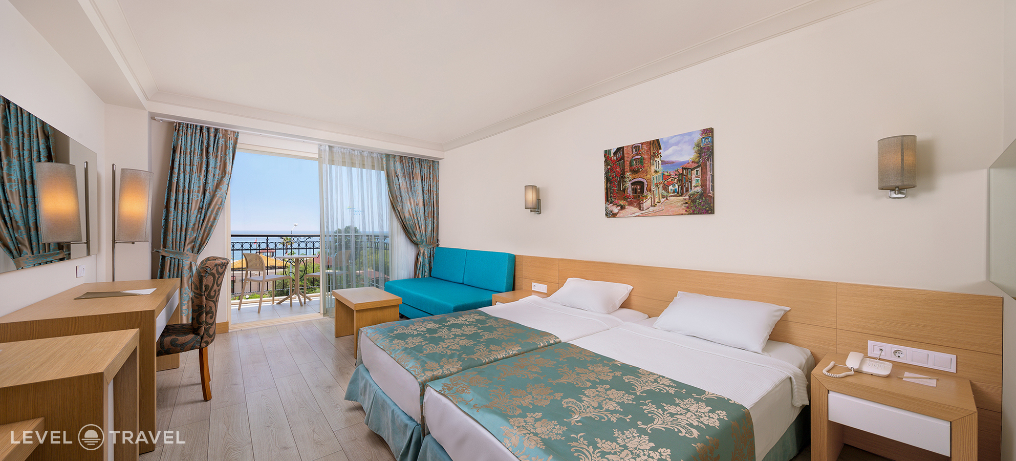 фотографии номера Mainbuilding Standard Room отеля L'Oceanica Beach Resort Hotel в Турция(Чамьюва) - фото №6