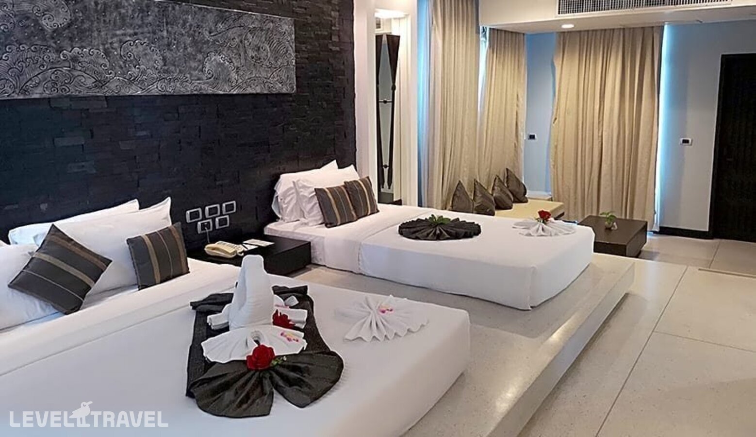 фотографии номера Вилла с видом на бассейн отеля The Zign Premium Villa в Таиланд(Вонгамат) - фото №2