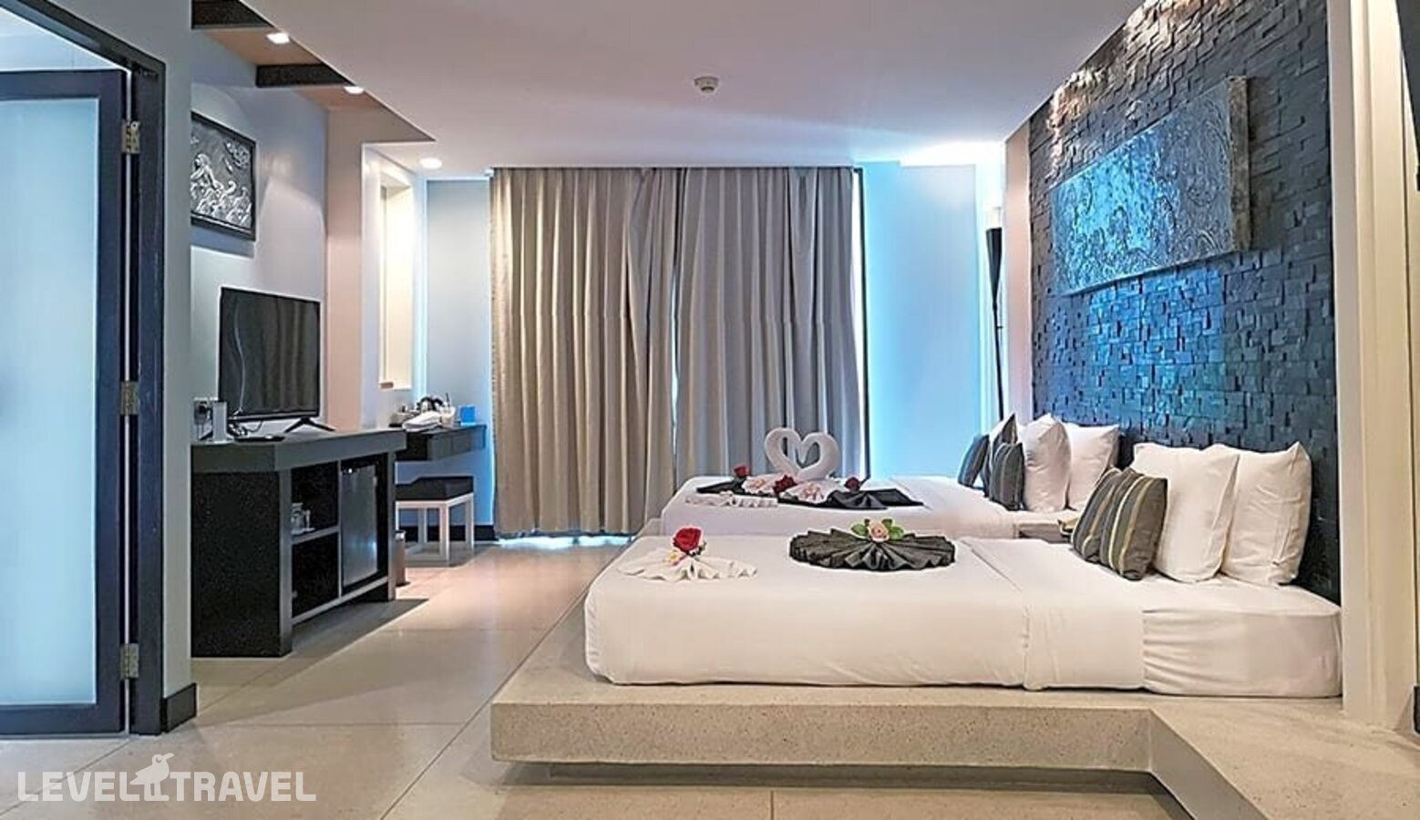 фотографии номера Вилла с видом на бассейн отеля The Zign Premium Villa в Таиланд(Вонгамат) - фото №26