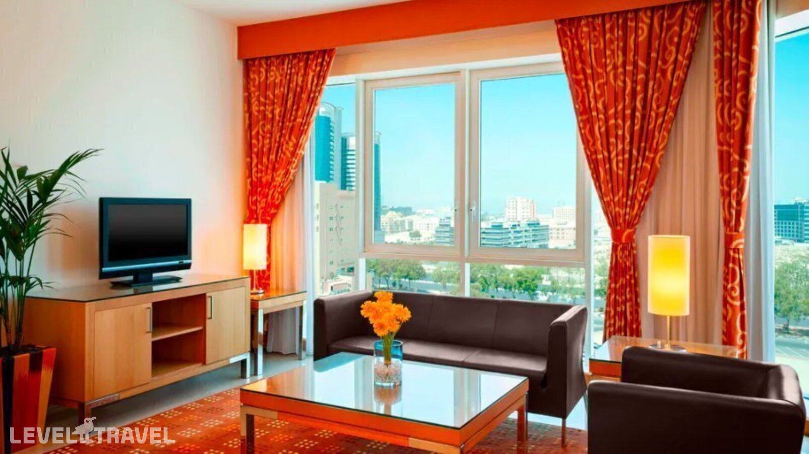 фотографии номера Люкс (1 спальня) отеля Four Points By Sheraton Downtown в ОАЭ(Бар Дубай) - фото №4