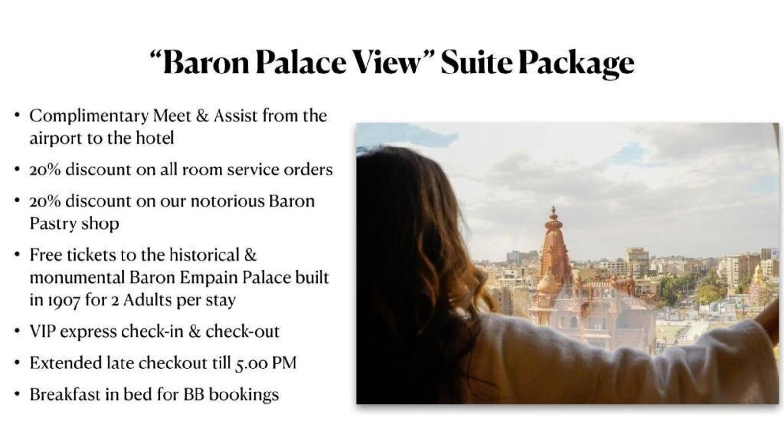 фотографии номера Люкс отеля Baron Hotel Heliopolis Cairo в Египет(Каир) - фото №5