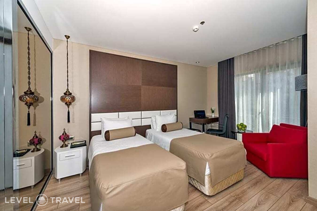 фотографии номера Улучшенный номер отеля Dora Hotel Istanbul в Турция(Шишли) - фото №3