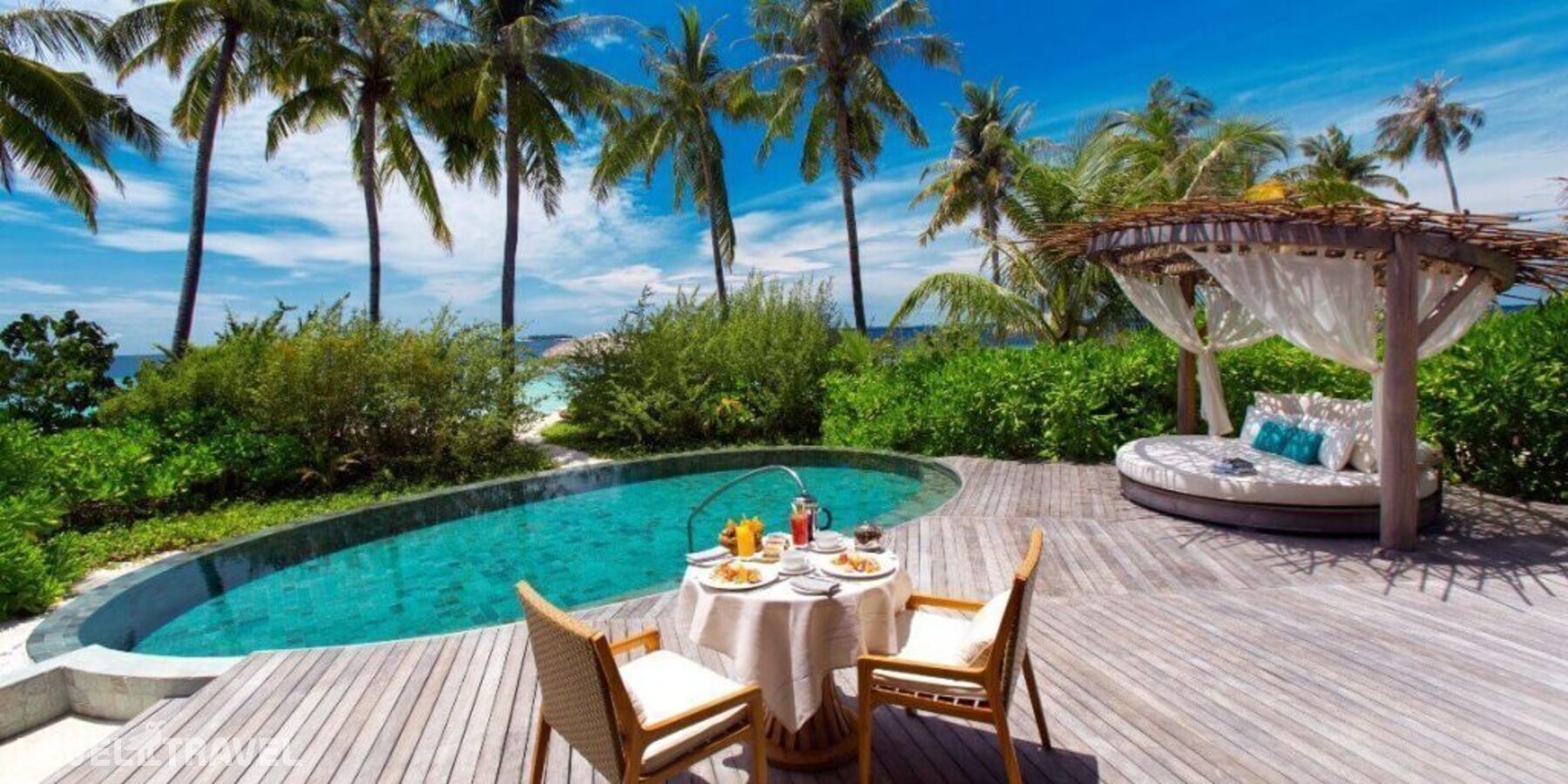 фотографии номера Пляжная вилла с бассейном отеля Milaidhoo Island Maldives (Adults Only 9+) в Мальдивы(Баа Атолл) - фото №3