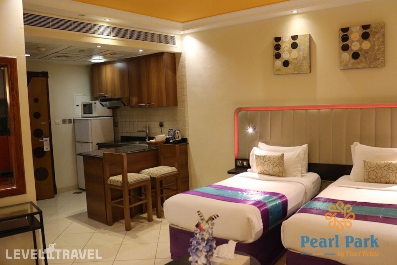 фотографии номера Студия делюкс отеля Pearl Park Deluxe Hotel Apartment ( Ex. Pearl Park Al Rigga) в ОАЭ(Дейра) - фото №2