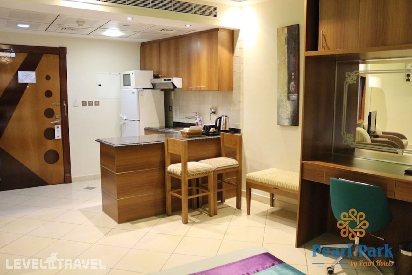 фотографии номера Студия делюкс отеля Pearl Park Deluxe Hotel Apartment ( Ex. Pearl Park Al Rigga) в ОАЭ(Дейра) - фото №4