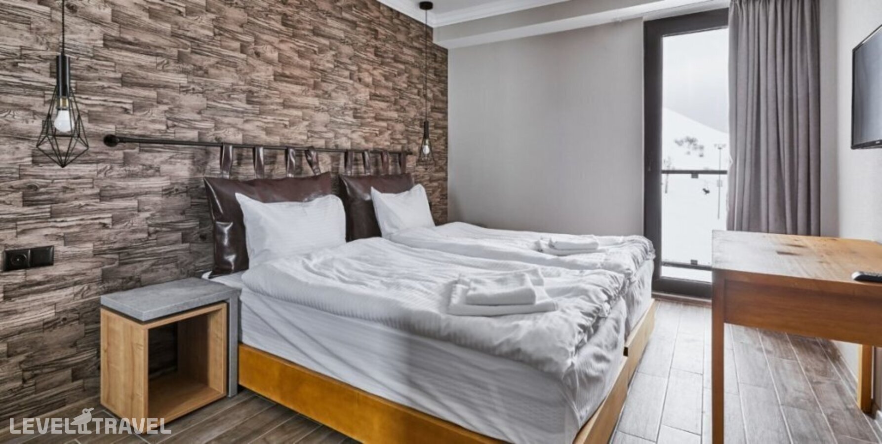 фотографии номера Делюкс отеля Gudauri Loft в Грузия(Гудаури) - фото №2