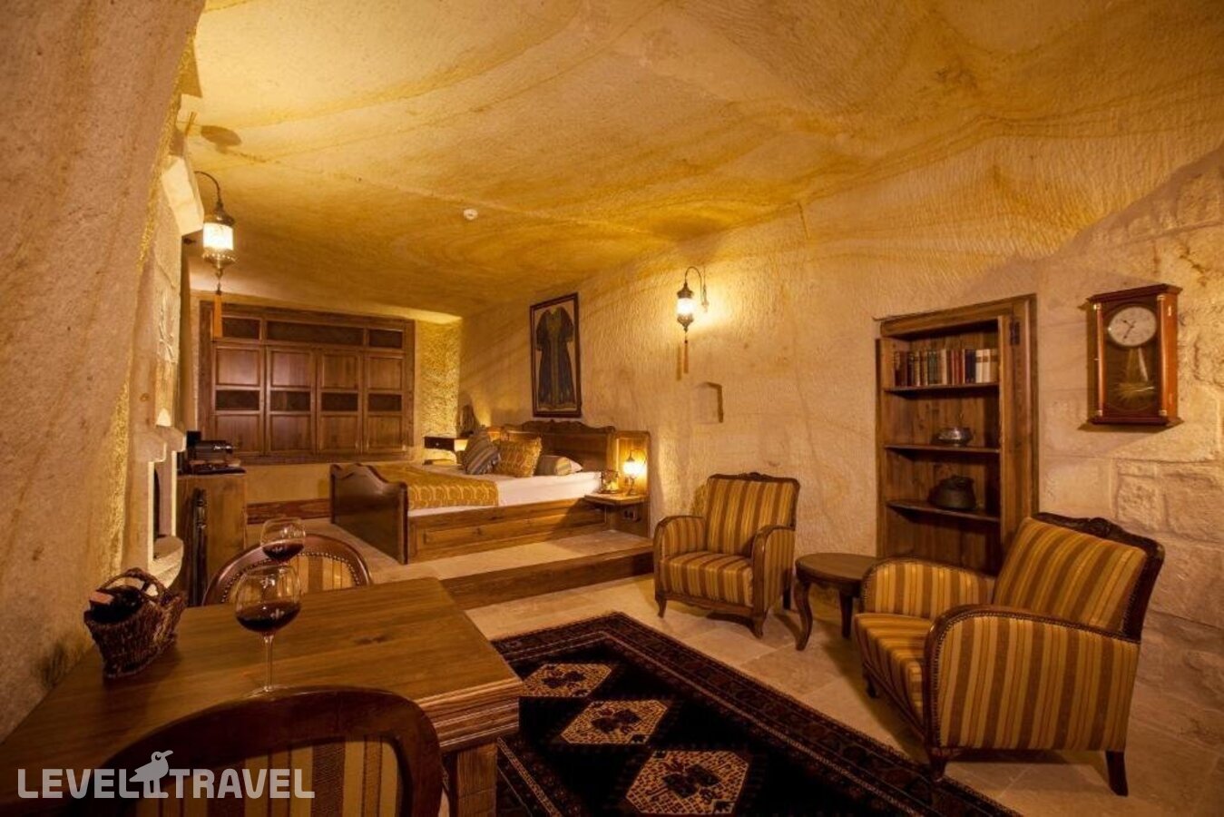 фотографии номера Люкс отеля Kayakapi Premium Caves Cappadocia Hotel в Турция(Ургюп) - фото №15