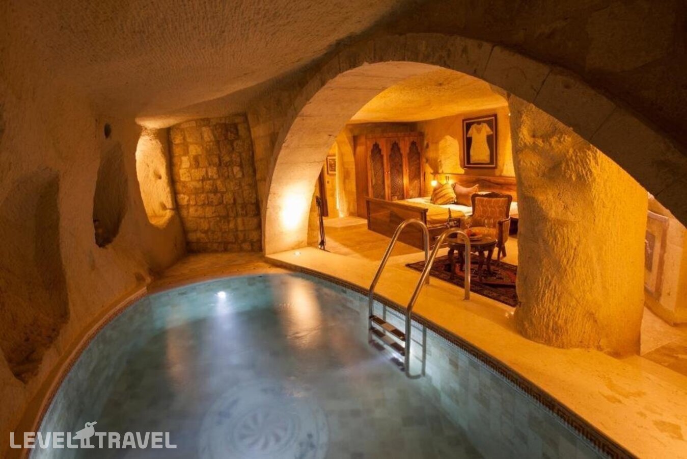 фотографии номера Люкс отеля Kayakapi Premium Caves Cappadocia Hotel в Турция(Ургюп) - фото №14
