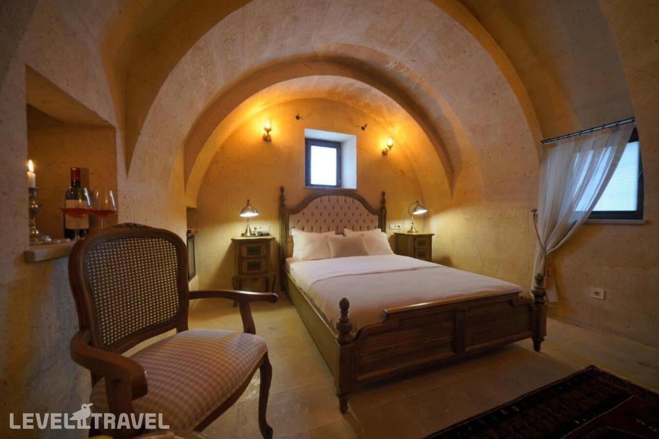 фотографии номера Экономичный номер отеля Maya Cave Hotel в Турция(Учхисар) - фото №8
