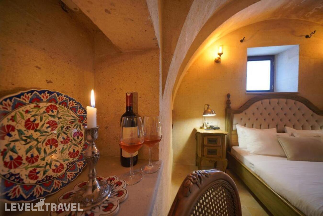 фотографии номера Экономичный номер отеля Maya Cave Hotel в Турция(Учхисар) - фото №7