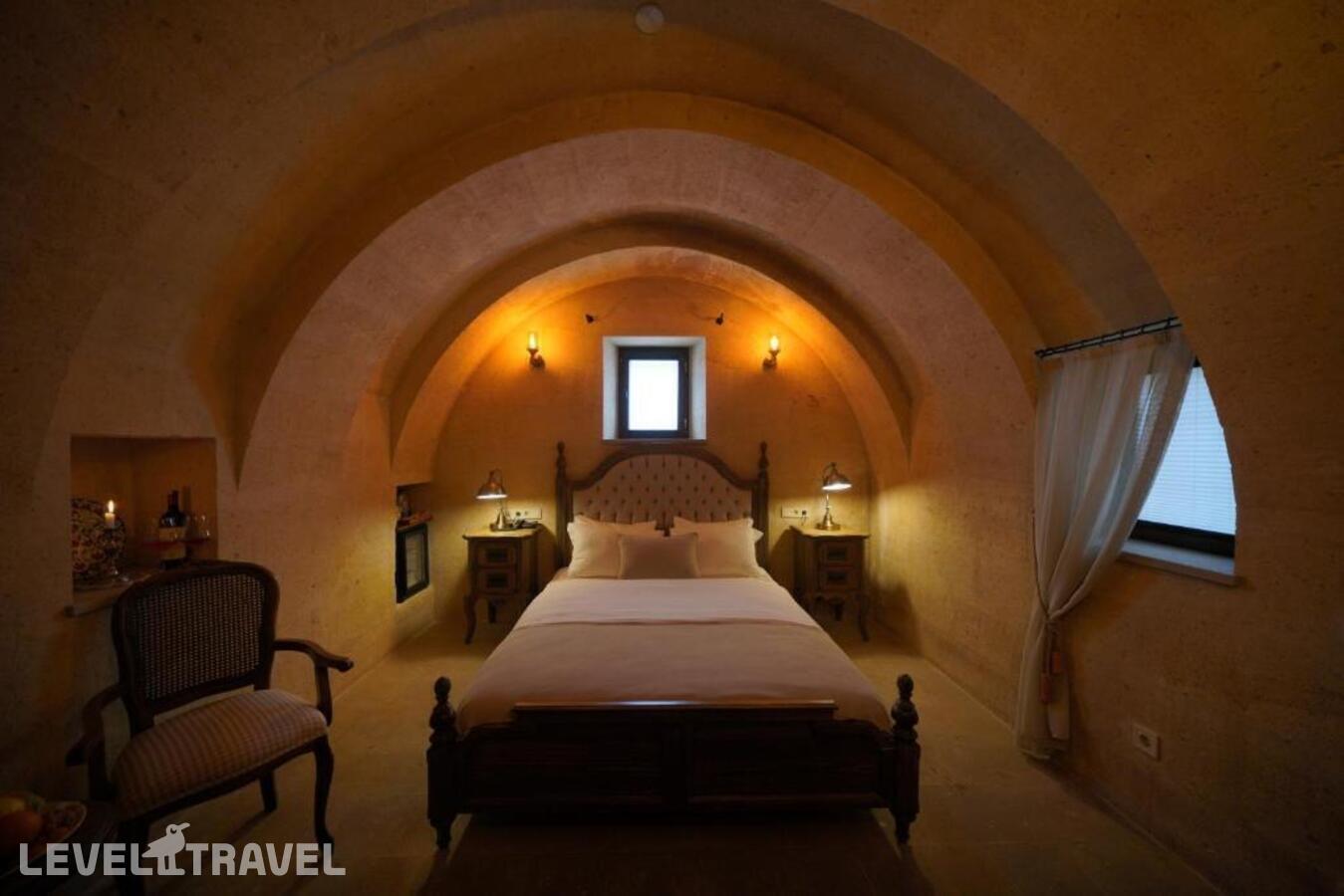 фотографии номера Экономичный номер отеля Maya Cave Hotel в Турция(Учхисар) - фото №6
