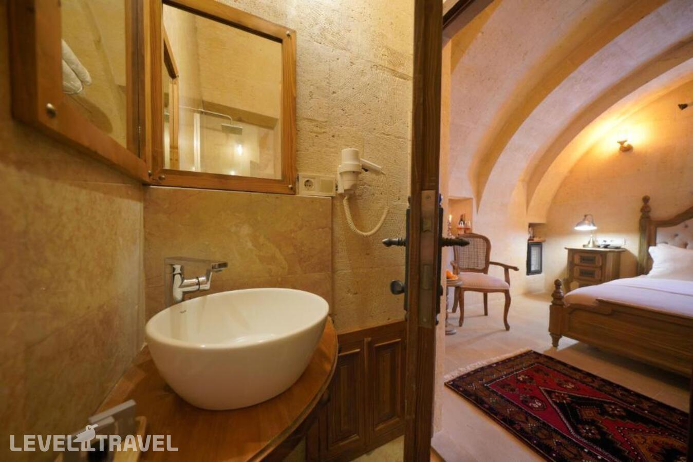 фотографии номера Экономичный номер отеля Maya Cave Hotel в Турция(Учхисар) - фото №1
