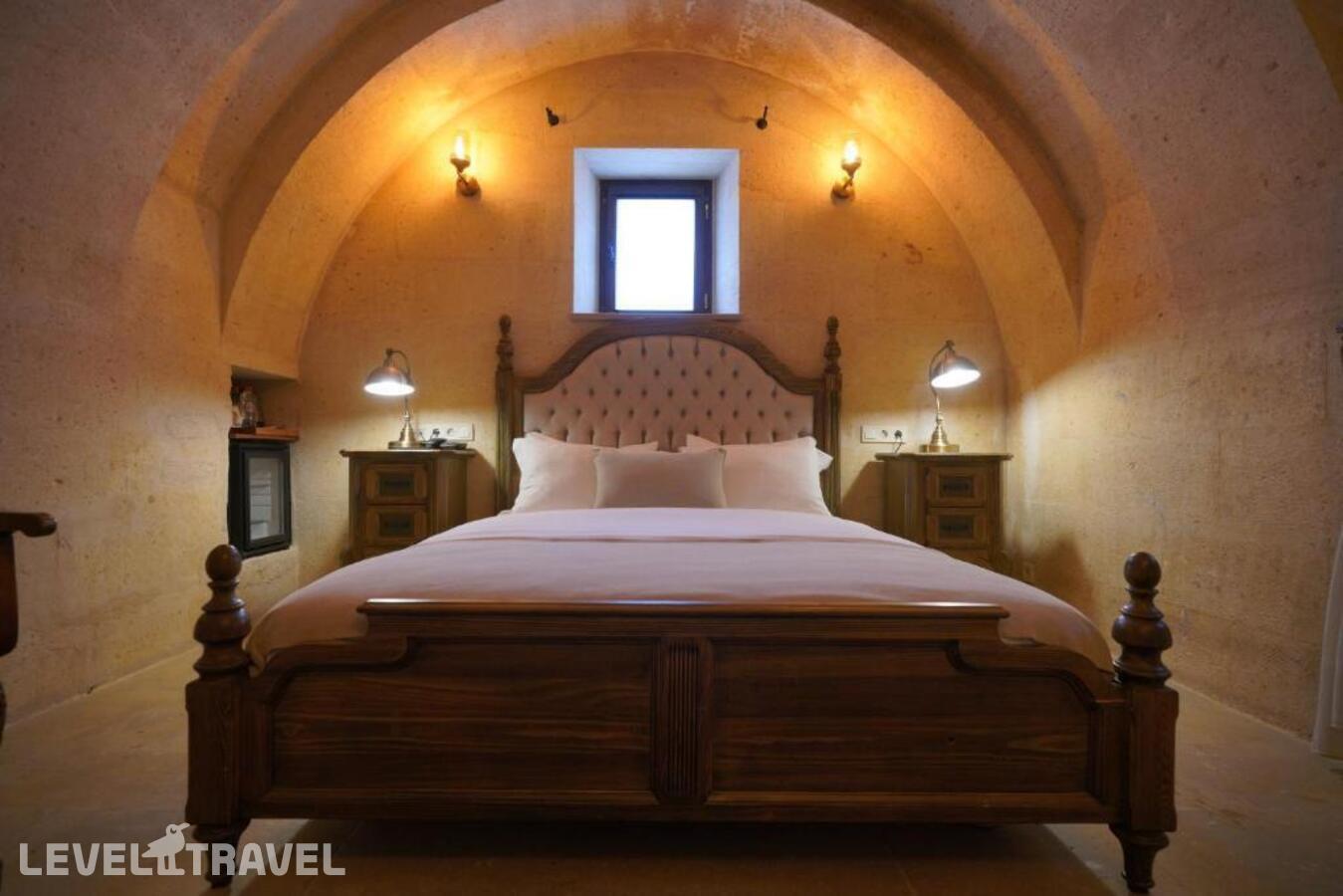 фотографии номера Экономичный номер отеля Maya Cave Hotel в Турция(Учхисар) - фото №2