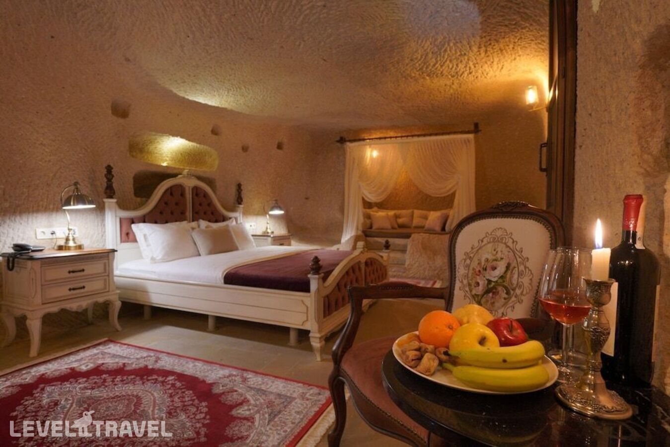 фотографии номера Делюкс отеля Maya Cave Hotel в Турция(Учхисар) - фото №8