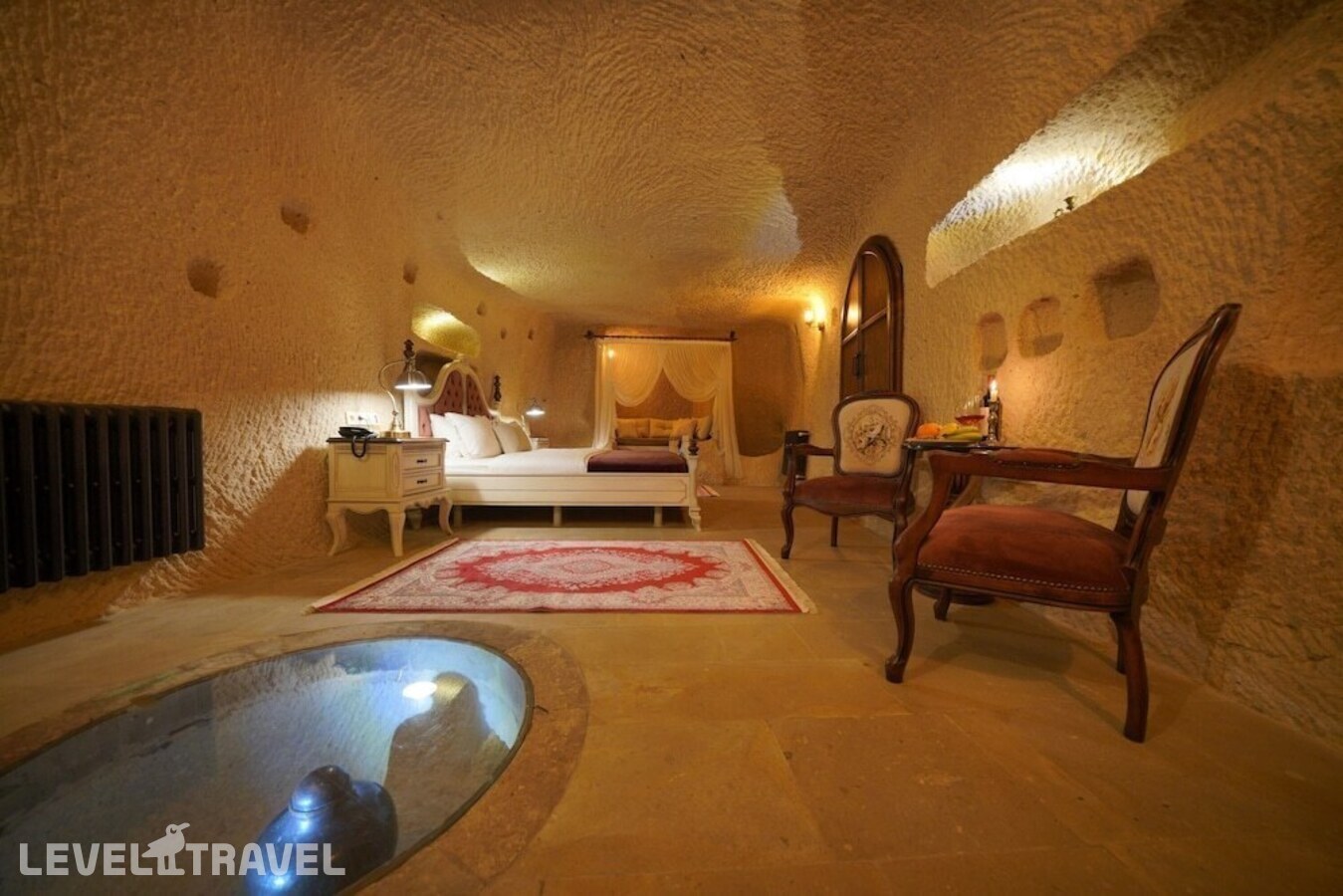 фотографии номера Делюкс отеля Maya Cave Hotel в Турция(Учхисар) - фото №7
