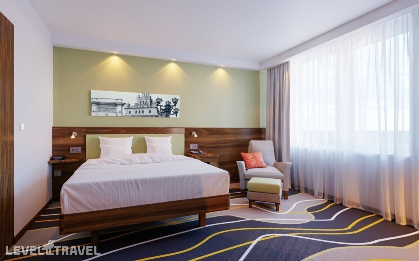 фотографии номера Улучшенный номер отеля Hampton By Hilton Brest в Беларусь(Брест) - фото №1