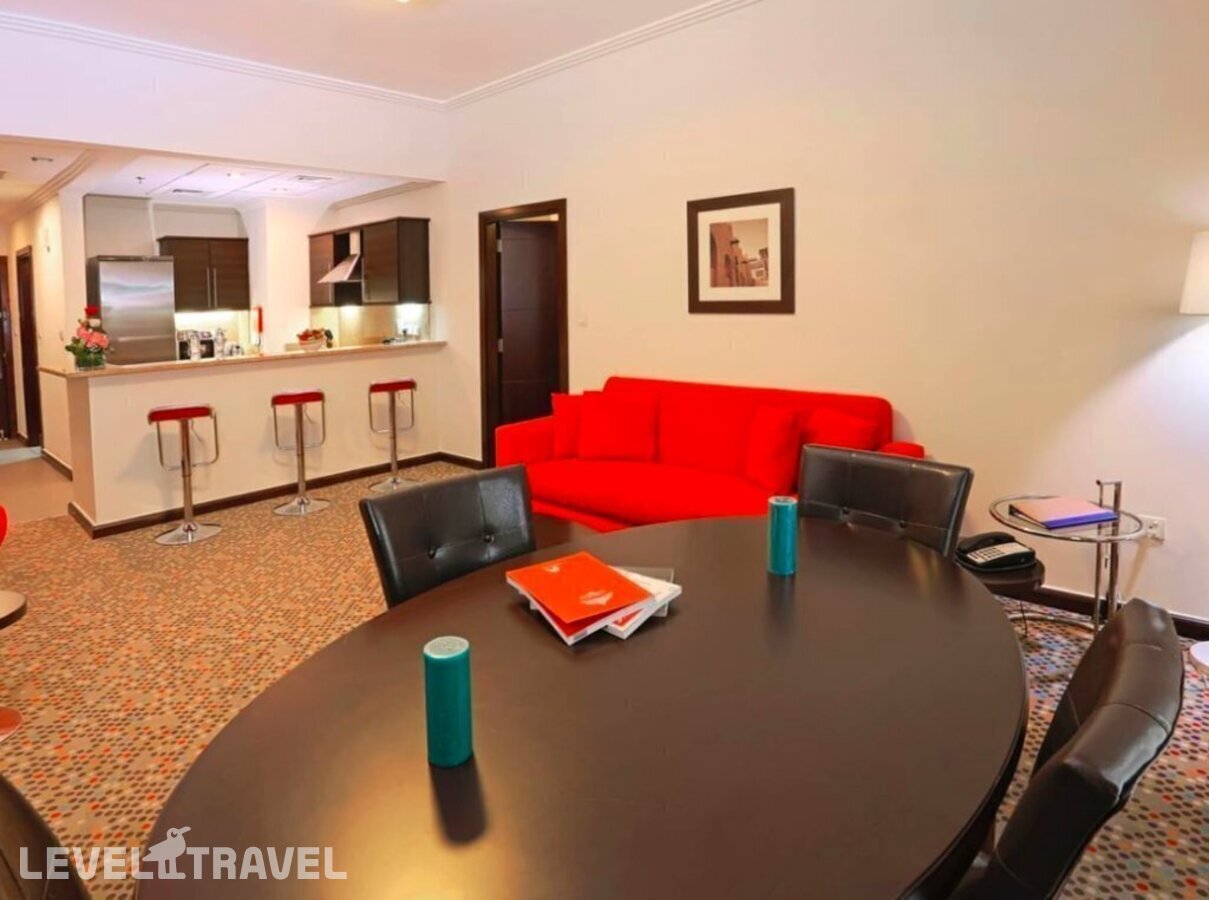 фотографии номера Люкс (1 спальня) отеля Mena Aparthotel в ОАЭ(Аль Барша) - фото №1