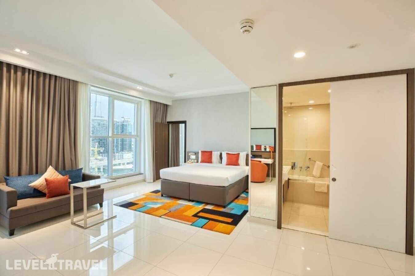 фотографии номера Семейный люкс отеля Citymax Business Bay Hotel в ОАЭ(Бизнес Бей) - фото №2