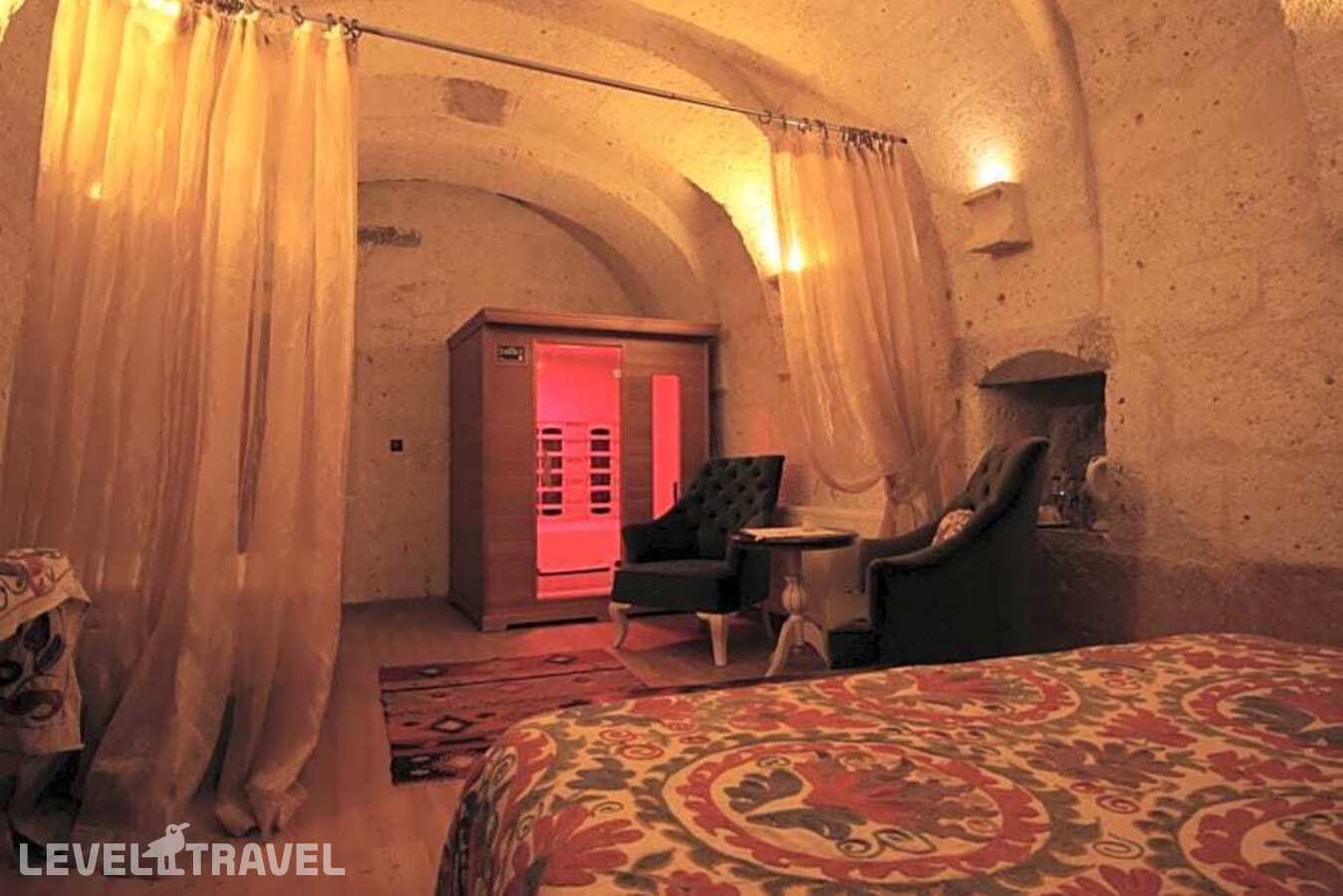 фотографии номера Улучшенный семейный отеля Sakli Konak Cappadocia Hotel в Турция(Учхисар) - фото №6