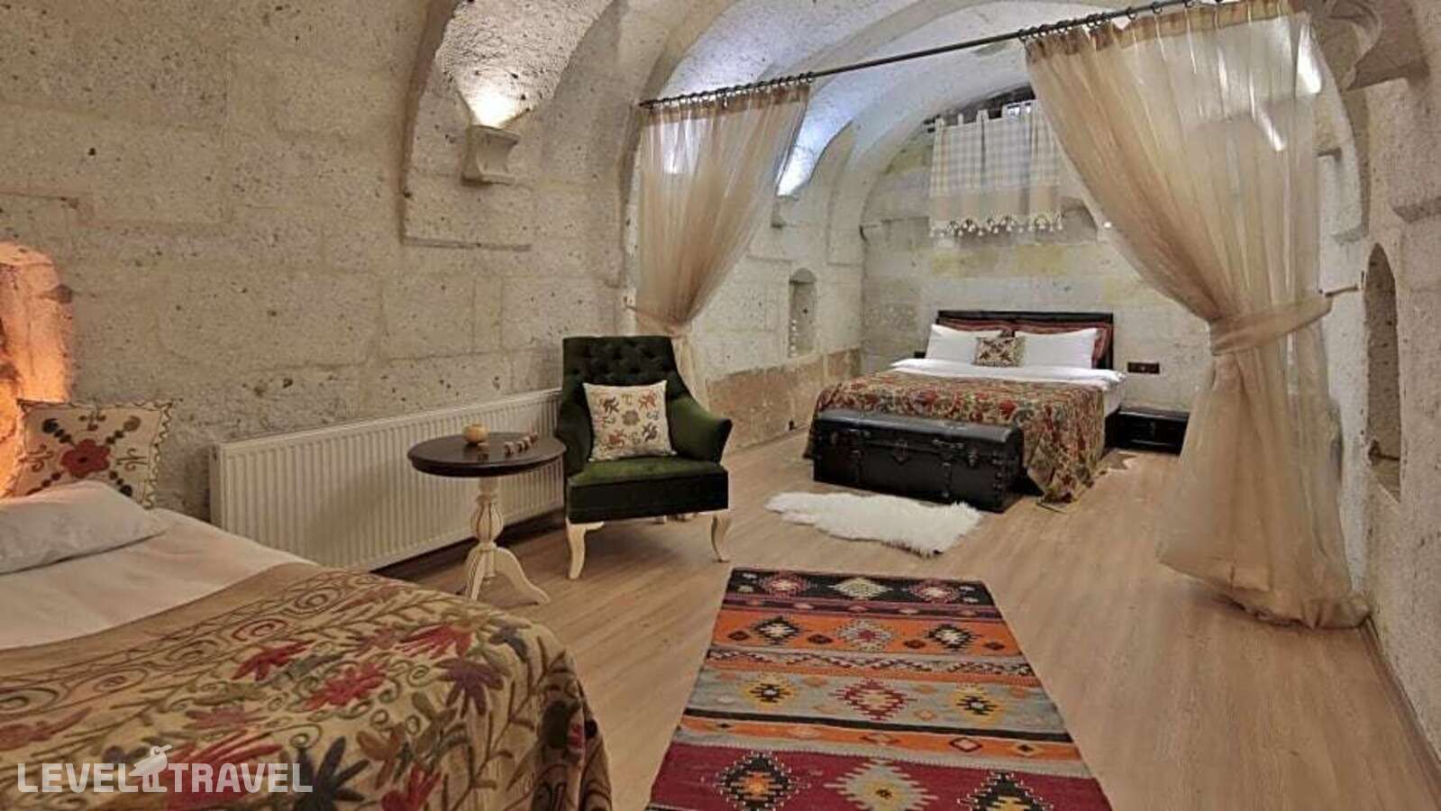 фотографии номера Улучшенный семейный отеля Sakli Konak Cappadocia Hotel в Турция(Учхисар) - фото №9