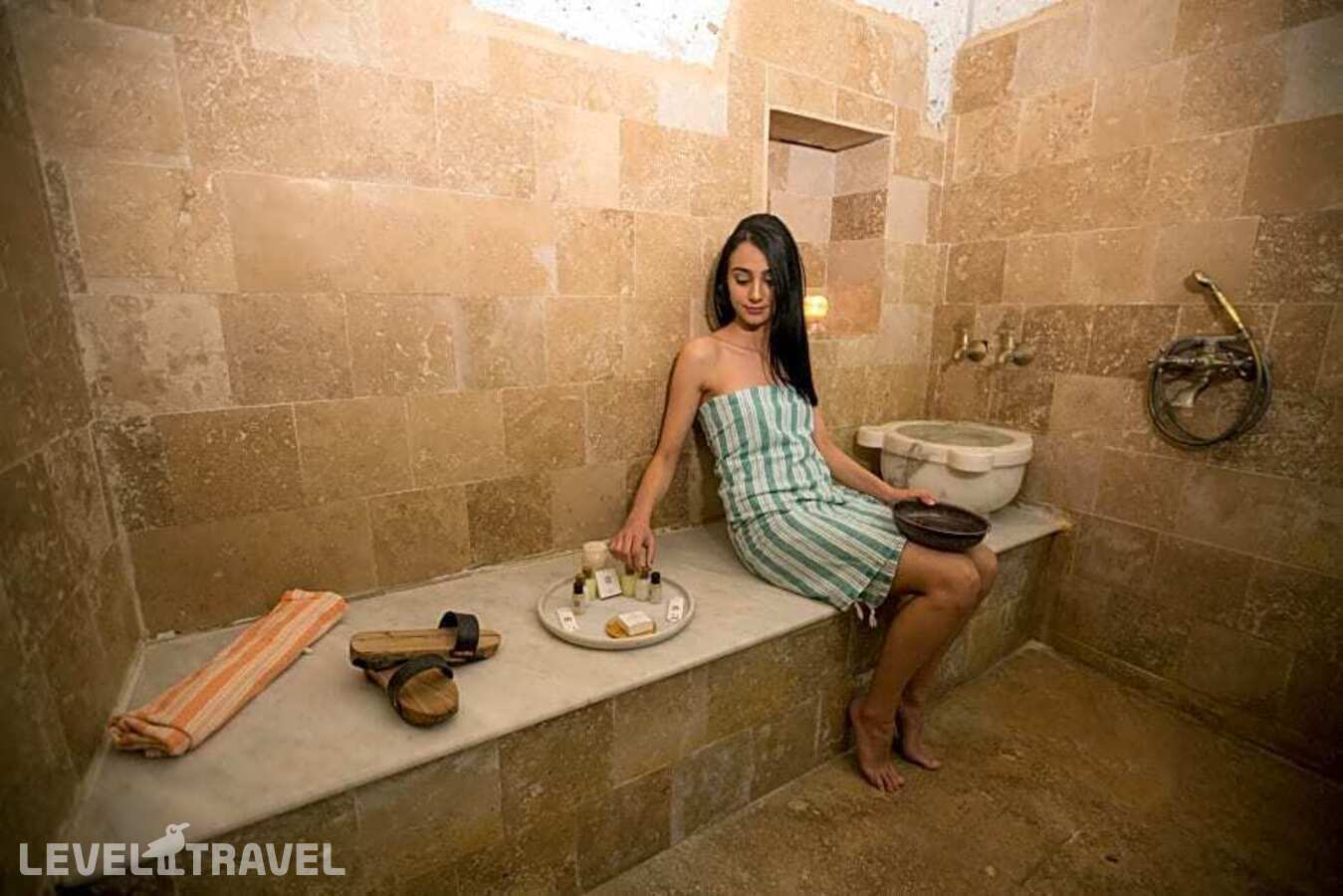 фотографии номера Делюкс отеля Sakli Konak Cappadocia Hotel в Турция(Учхисар) - фото №6